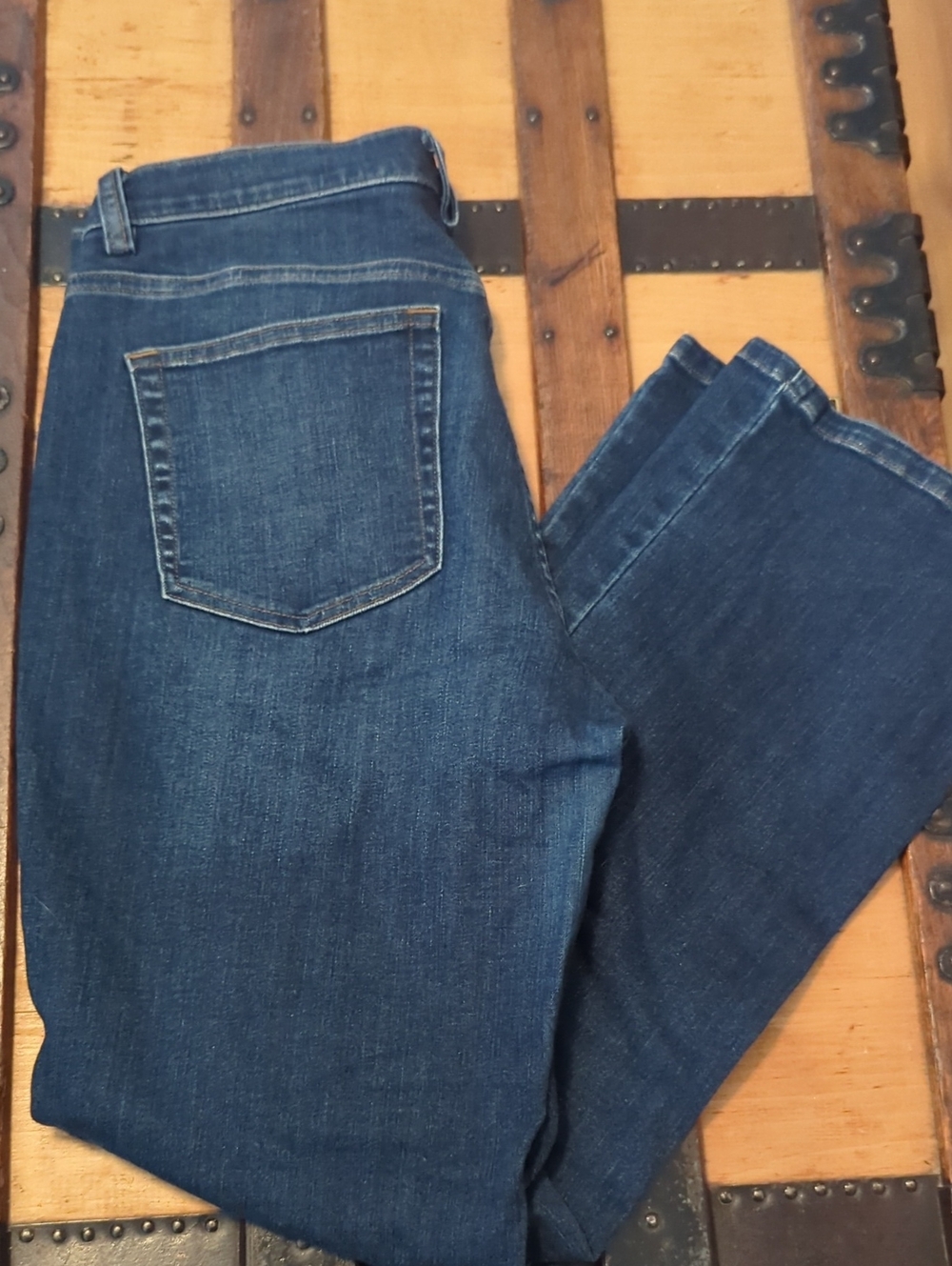 Duluth Trading Daily Denim Mid Rise Bootcut Jeans